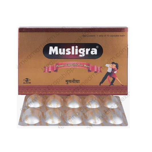 PULL-Alkem Musligra Power Capsule For Stamina Booster in Men 10 Capsule